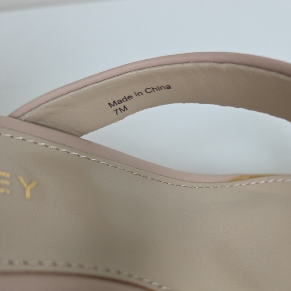 Birdy Grey Soft Pink Strap Heels.  Size 7 - Picture 3 of 13